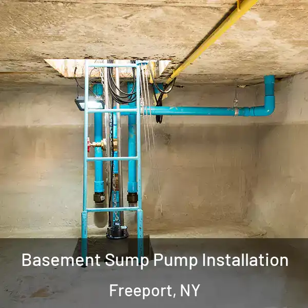  Basement Sump Pump Installation Freeport, NY