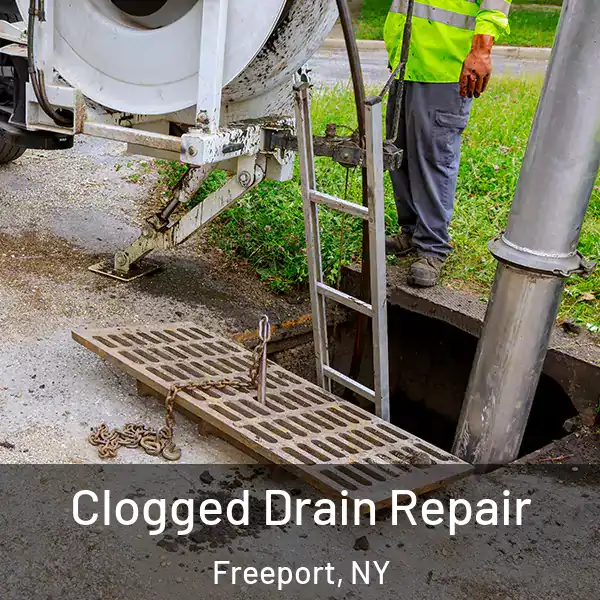  Clogged Drain Repair Freeport, NY