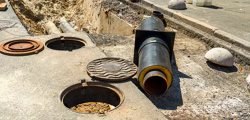 Lateral Sewer Line Replacement in Freeport