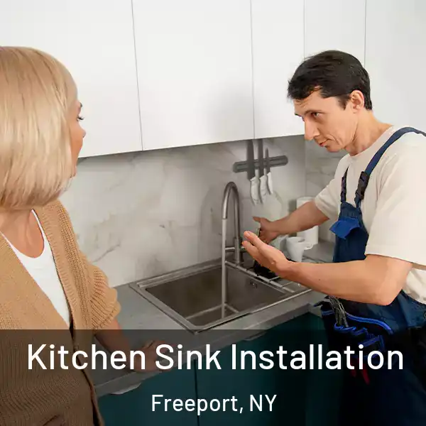  Kitchen Sink Installation Freeport, NY