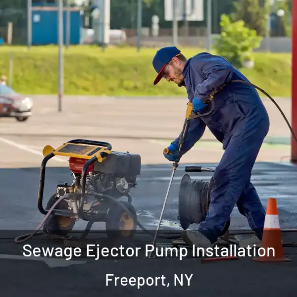  Sewage Ejector Pump Installation Freeport, NY