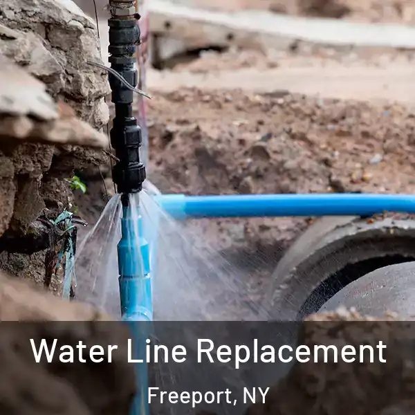  Water Line Replacement Freeport, NY